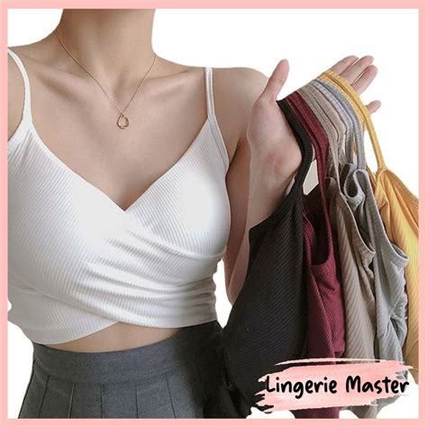 Jual LINGERIE MASTER B 55 Tanktop Fashion Wanita Crop Top Model