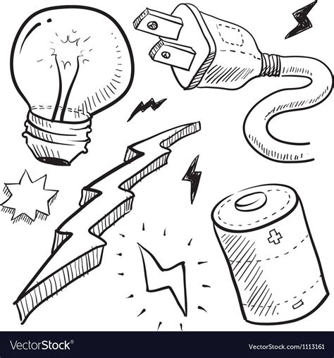 Electricity Coloring Page Dibujos De Electricidad Para Colorear Hd