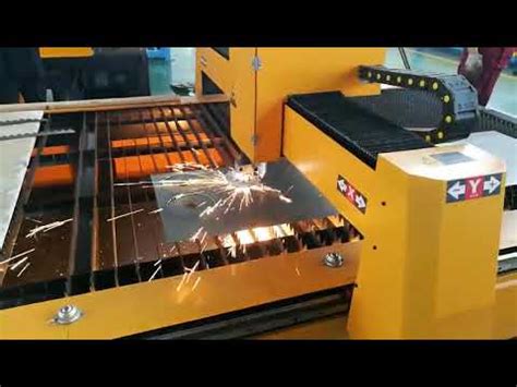 Mm Cnc Plasma Cutting Machine Byfo Cnc Youtube