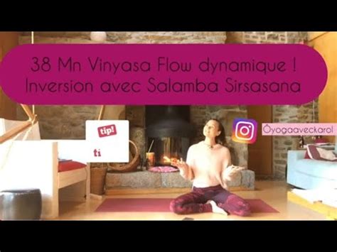 Mn Vinyasa Flow Dynamique Allez Vers Une Inversion Avec Salamba