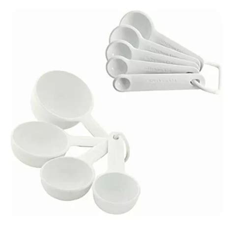 Kitchenaid Juego De Tazas Medidoras 9 Piezas Blanco MercadoLibre