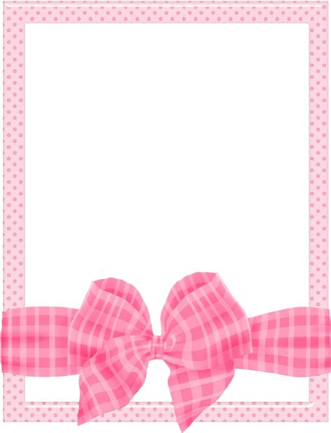 Baby Transparent Pink Frame Png Gudang Gambar Vector Png