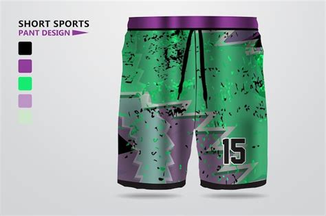 Premium Vector Soccer Sports Pant Design And Template For Printing