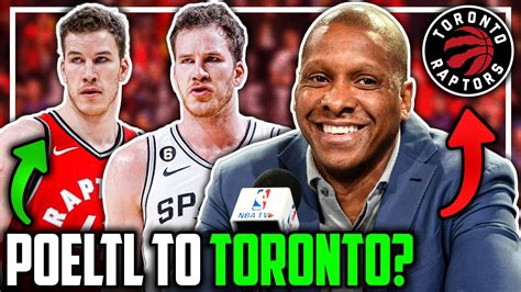 REPORT The Raptors Are Eyeing A HUGE Trade For Jakob Poeltl YouTube