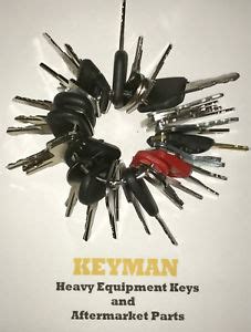 Kubota Heavy Equipment Construction Ignition Key Set Keys