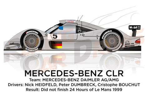 Mercedes Benz Clr N5 24 Hours Of Le Mans 1999