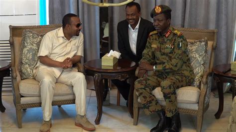 Ethiopian Prime Minister Abiy Ahmed Arrives In Sudan Afp Youtube