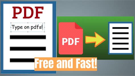 DOCS TO PDF How To EASILY Edit Write Type On Pdf Documents FOR FREE