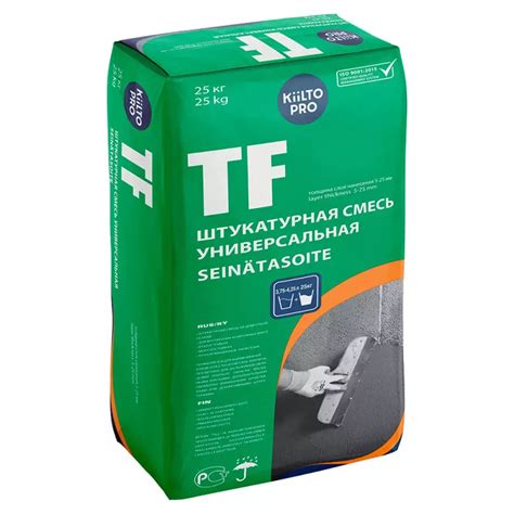 Штукатурка универсальная гипсовая Kiilto TF 25 кг – купить за 408 ₽ | Энки