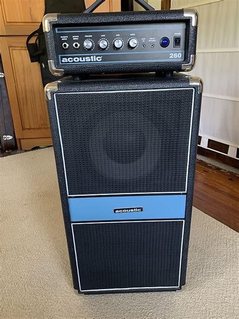 Acoustic 260 H Bass Amplifier 100 Watt Head 10 Speaker Reverb