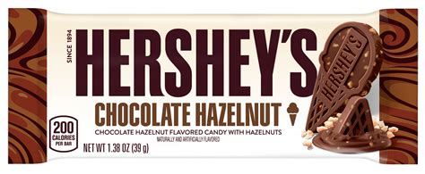 HERSHEY'S Chocolate Hazelnut Ice Cream Flavored Standard Size Candy Bar ...