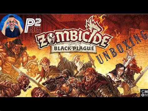 ZOMBICIDE BLACK PLAGUE Unboxing Português BR YouTube