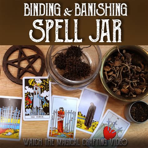 Banishing Spell Jar Binding Protection Magic Spell Sour Jar