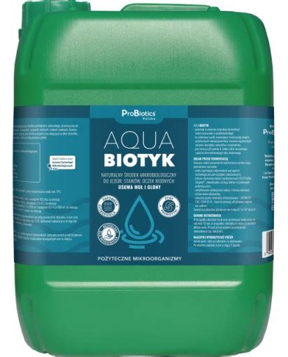 AquaBiotyk Bakterie Do Stawu Oczka Wodnego 5 L 65858585ewf Cena