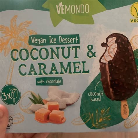 Vemondo Vegan Ice Dessert Coconut Caramel With Chocolate Review