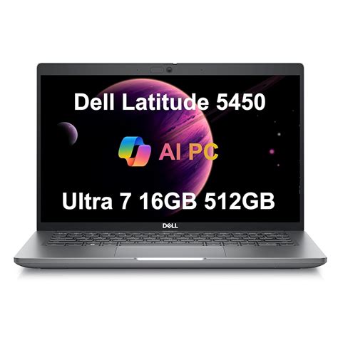 Dell Latitude 5450 14" FHD+ Enterprise Laptop — Intel Core Ultra 9 185H vPro, 16GB LPDDR5x/DDR5 RAM, 1TB PCIe Gen4 NVMe SED SSD, Win 11 Pro 64-Bit (LAT-5450-U9H16G1TBNV-W11P)