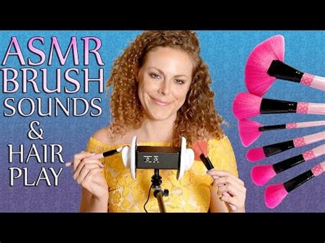 Asmr Brushing No Talking Scalp Massage Skin Brushing Hair Play