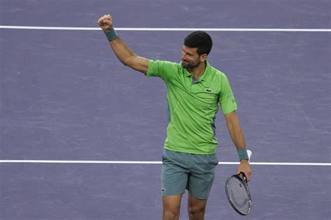 Cómo quedó el ranking ATP después de Indian Wells Novak Djokovic