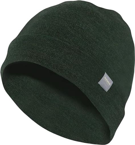 Meriwool Unisex Merino Wool Cuff Beanie Winter Hat For Men And Women Army Green At Amazon Mens