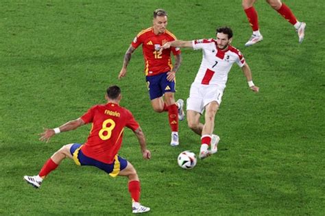 España 4 Georgia 1 resumen goles y resultado del partido de octavos