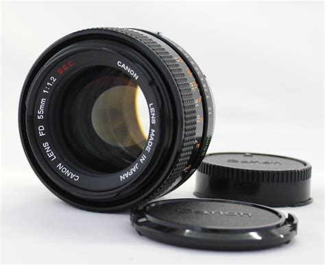 Canon Fd 55mm F12 Ssc Ssc Mf Standard Prime Lens From Japan C2378