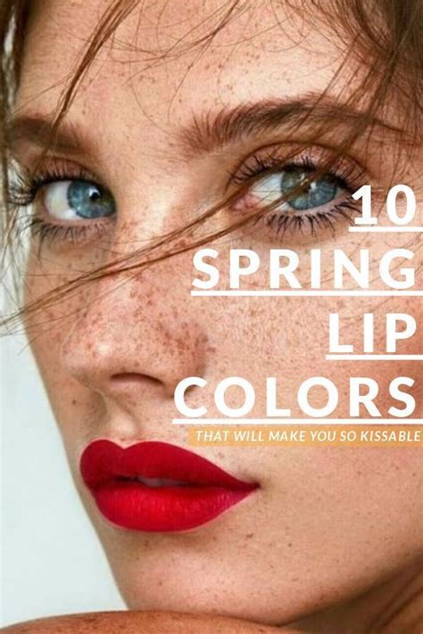 10 Spring Lip Colors That Will Make You So Kissable Society19