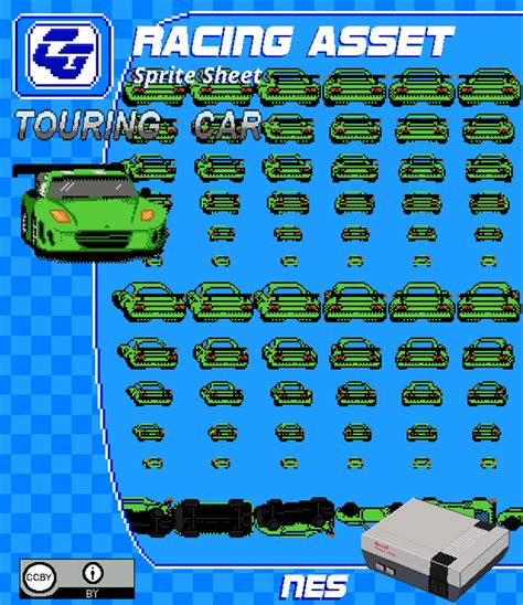 Racing Asset Touring Car Nes Psuedo By Chasersgaming