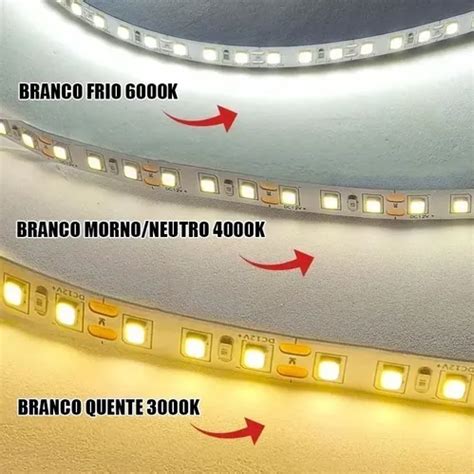 Fita Led Para Espelho - Fita Led Para Espelho 4 Metros C/dupla Face + Fonte Bivolt | Frete grátis