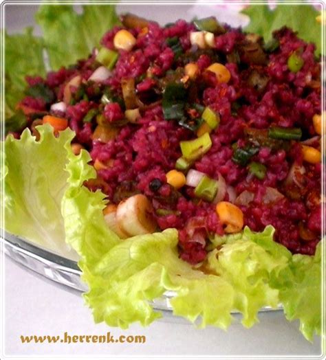 Şalgamlı Salata mor bulgur salatası şalgamlı bulgur salatası şalgamlı