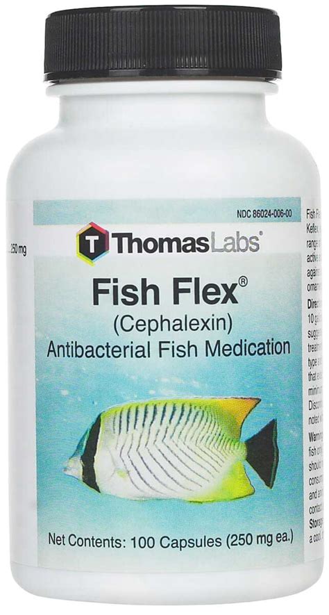 Fish Flex Cephalexin Thomas Labs Antibiotics