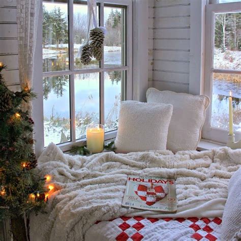 Cozy winter house - 65 photo