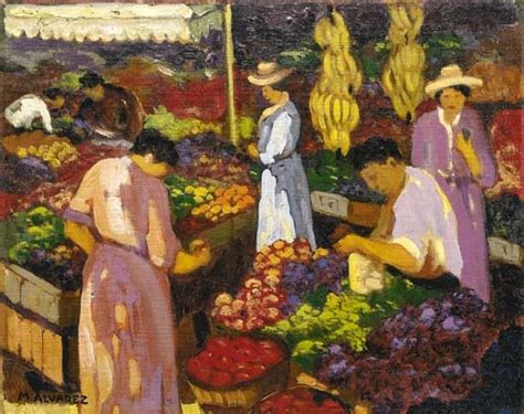 Mabel Alvarez The Marketplace Mutualart