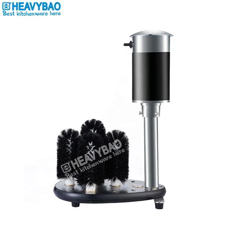 Heavybao Stainless Steel Electric Commercial Glassware Dryer Polishing Washer Wiping Machine