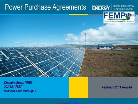 Power Purchase Agreements PDFSimpli