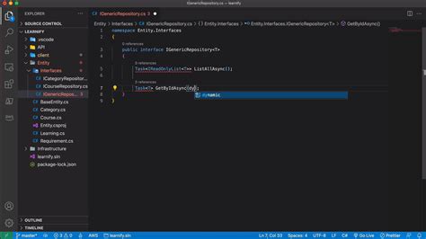 Implementing Generic Repository Fullstack ASP NET Core And React