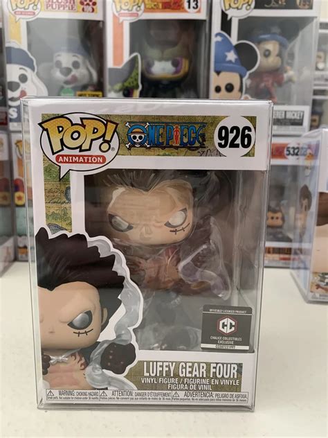 Figurine Funko Pop One Piece n926 Luffy Gear Fourth Métallique