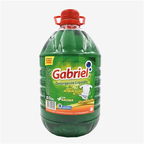 Detergente Gabriel Premium Verde 5 Litros Detergentes Por Mayor