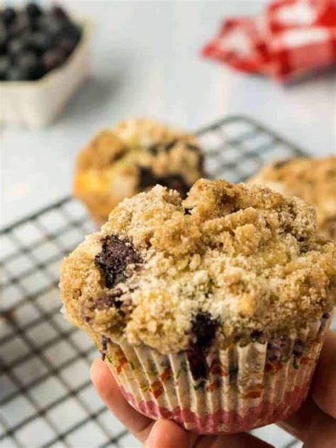 Sourdough Blueberry Muffins Hearts Content Farmhouse