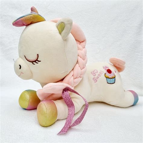 Rainbow Unicorn Plushie on Carousell