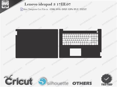 Lenovo Ideapad Iil Skin Template Vector Armobileskin