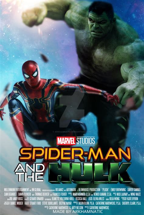 Spider-Man and the Hulk team up movie by ArkhamNatic on DeviantArt