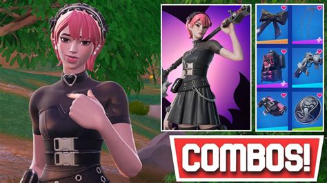 New Best Mina Park Skin [metalcore Mina Starter Pack] Combos Fortnite Youtube