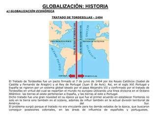 Geograf A Historia De La Globalizaci N Tapia Vanesa Ppt