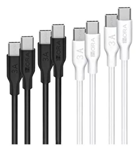 Cable Tipo C A Tipo C Usb Carga Rápida Turbo 3 0a Dato Full MercadoLibre