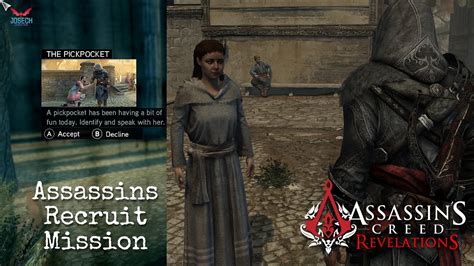 Assassins Creed Revelations Pc Episode 07 2 The Pickpocket Assassins Recruit Mission