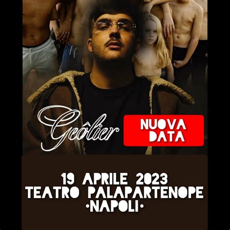 Geolier Nuova Data Teatro Palapartenope