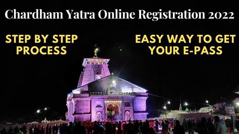 EP 5 Chardham Yatra Online Registration Process 2022 Kedarnath