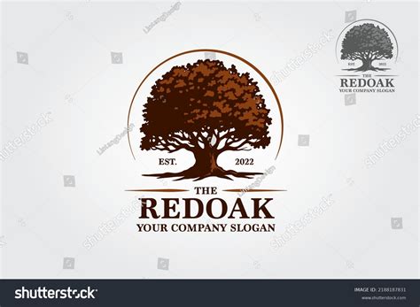 Red Oak Logo: Over 2,985 Royalty-Free Licensable Stock Illustrations & Drawings | Shutterstock