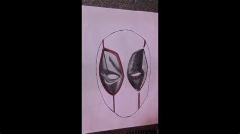 Desenhando Deadpool Speed Drawing Youtube