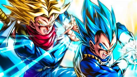 Dragon Ball Legends Lf Father Son Galick Gun Trunks Vegeta Are